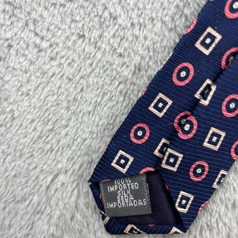 Men's Classic 100% Imported Silk Neck Tie - Picture 3 of 5